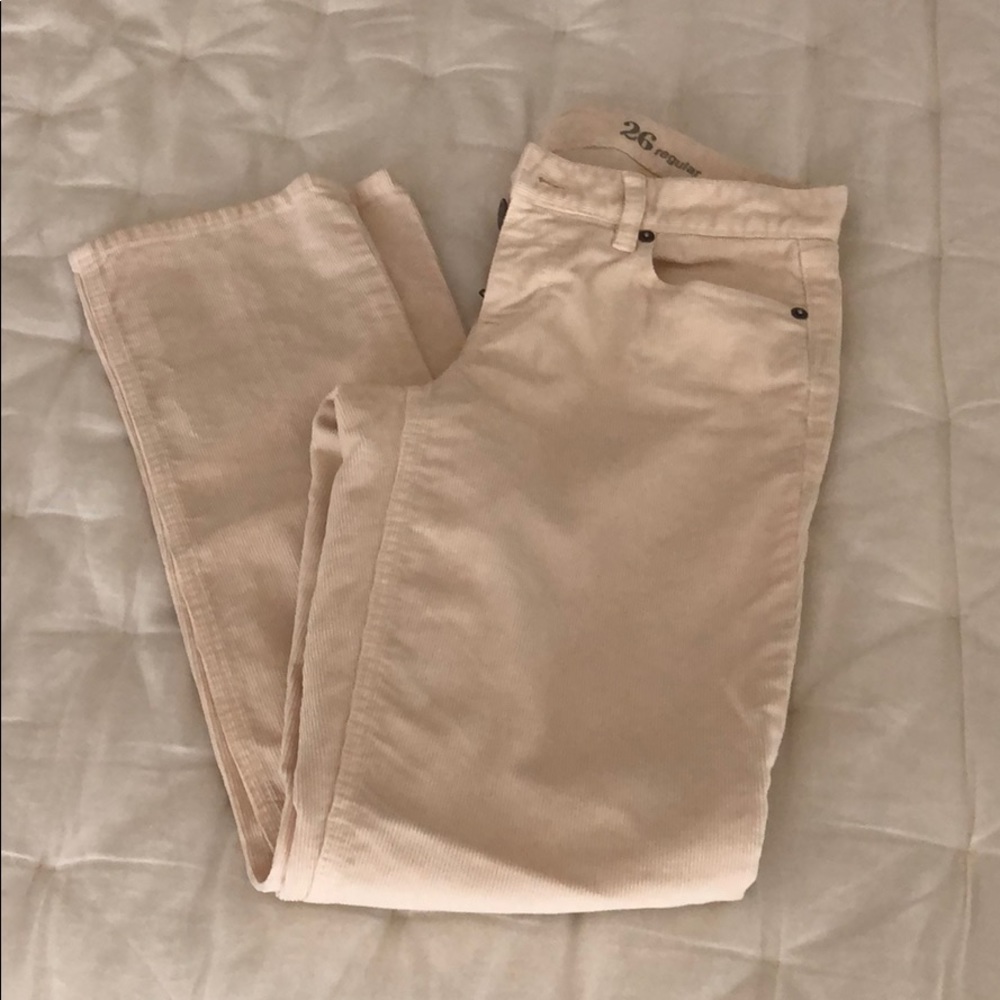 LAST CHANCE! J Crew matchstick cords 26 regular